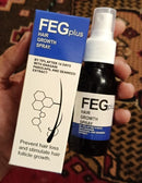 FEG PLUS Hair & Beard Growth Serum Spray 50ml | 22% Seaweed Extract, Rosemary, Redensyl, Anagain & 5% Minoxidil | Anti Hair Loss, Regrowth Treatment