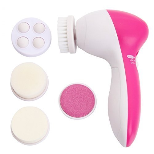 5 in 1 Facial Electric Cleanser and Massager, Electric Machine Beauty , Beauty Care Brush for Removing Blackhead , Beauty Tool Device