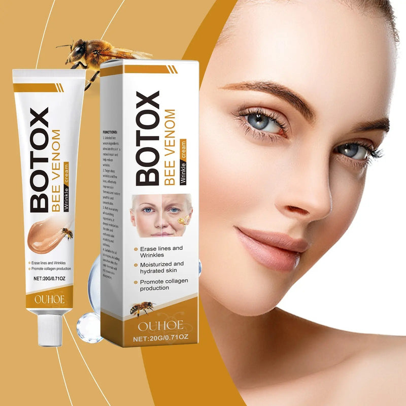 Botox Bee Venom Whitening & Moisturizing Cream – Anti-Aging, Brightening & Hydrating Face Cream for Smooth, Radiant Skin (20g)