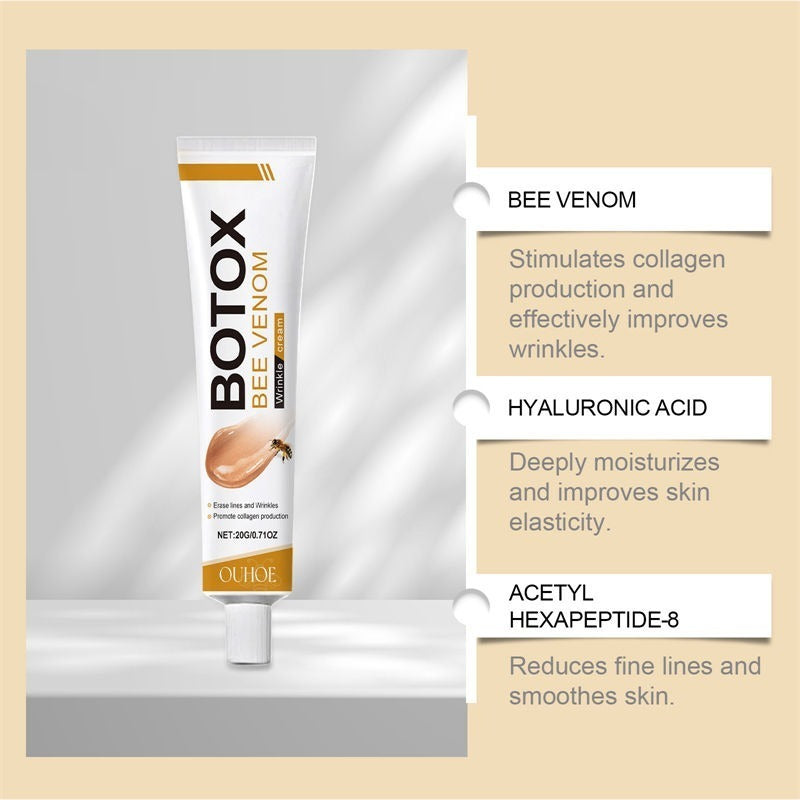 Botox Bee Venom Whitening & Moisturizing Cream – Anti-Aging, Brightening & Hydrating Face Cream for Smooth, Radiant Skin (20g)