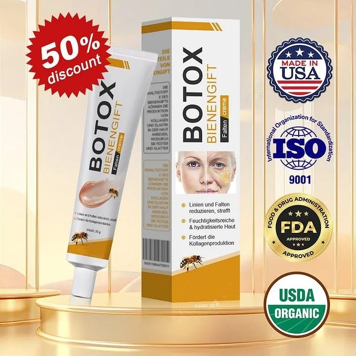 Botox Bee Venom Whitening & Moisturizing Cream – Anti-Aging, Brightening & Hydrating Face Cream for Smooth, Radiant Skin (20g)