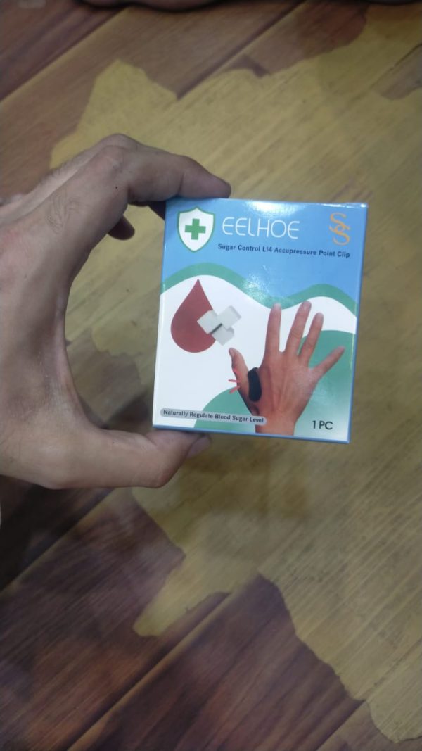 Sugar Control Li4 Acupressure Point Clip Wearable – Supporting Acupressure Relaxation, Stress Alleviation, Tension Relief And Headache Relief Hand Clip Migraine Pressure Point Clip